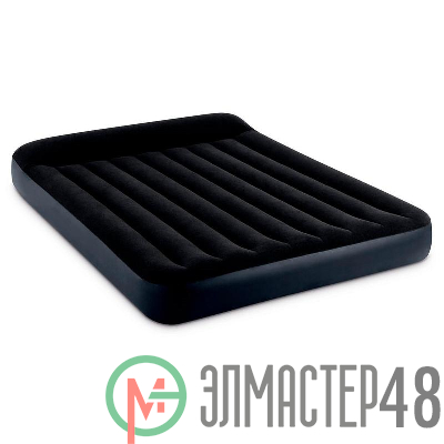 Матрас надувной 152х203х25см с подголовником (64143) INTEX 6941057413556