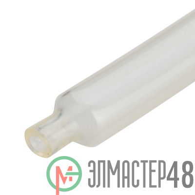 Трубка термоусадочная клеевая ТТК-(3:1)-6/2 прозр. 1м КВТ 59683