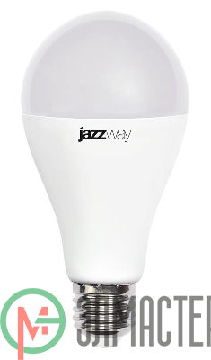 Лампа светодиодная PLED-LX A65 20Вт 3000К E27 JazzWay 5028425