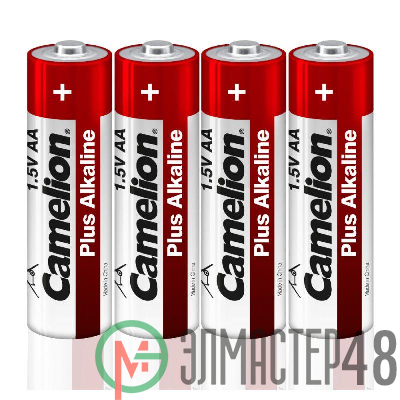 Элемент питания алкалиновый LR6 LR6-SP4 (уп.4шт) Camelion 12554