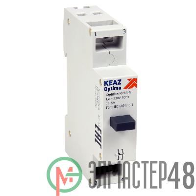Кнопка управления мод. OptiDin KM63 A 20 УХЛ3 КЭАЗ 138899