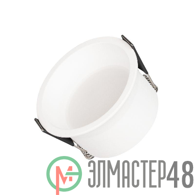 Светильник светодиодный MS-BREEZE-BUILT-R82-9W Warm3000 WH 85 deg IP20 230В металл Arlight 036616