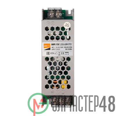 Драйвер BSPS 12В 5.0A=60Вт JazzWay 3329327A