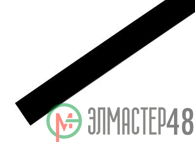 Трубка термоусадочная 18.0/9.0 1м черн. REXANT 21-8006