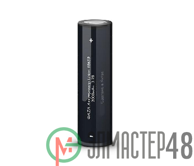 Аккумулятор 18650 3.7В Li-Ion 2000мА.ч без платы защиты ФАZА 5037731