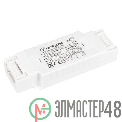 Блок питания ARJ-SP-20-PFC-DALI2-A 20Вт 3-45В 0.2-0.55А IP20 пластик Arlight 033810