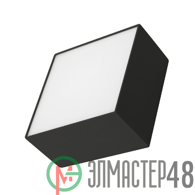 Светильник светодиодный SP-QUADRO-S120x120-13W Warm3000 BK 120 deg IP40 230В металл Arlight 034776