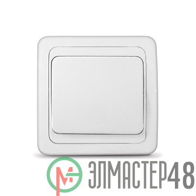 Выключатель 1-кл. СП Валери 10А IP20 бел. Universal В0021