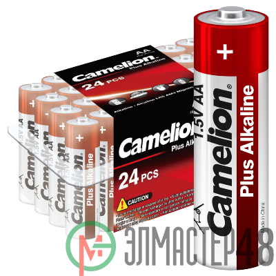 Элемент питания алкалиновый LR LR6 (уп.24шт) Camelion 6752