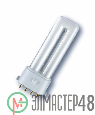 Лампа люминесцентная компакт. DULUX S/E 11W/840 2G7 OSRAM 4050300020181