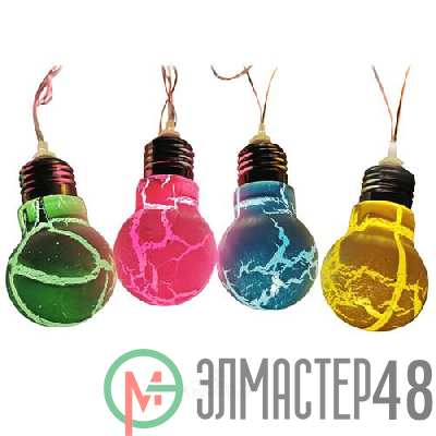 Гирлянда "Лампочки" ILD-16WW-LM 16 LED 2.2м IP20 220В теплый бел. SHLights 4690601047274