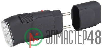 Фонарь SDA10M (3хLED аккум. прямая подзарядка евро; блист.) ЭРА C0041258