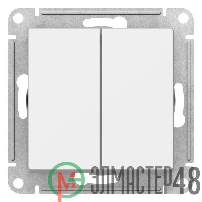 Переключатель перекрестный 2-кл. AtlasDesign 2хсх.7 10АХ механизм лотос SE ATN001373
