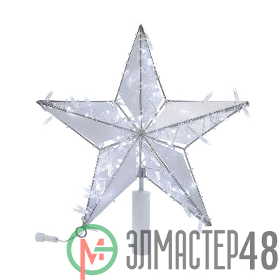 Фигура светодиодная "Звезда" 100см 200LED бел. 12Вт IP65 с трубой и подвесом Neon-Night 514-275