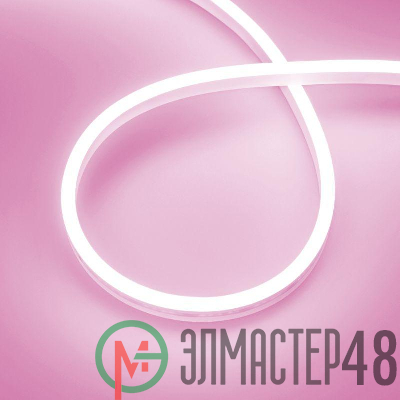 Лента светодиодная AURORA-PS-A120-12x6mm 24V Pink 10Вт/м IP65 2835 герметичная (уп.5м) Arlight 036677