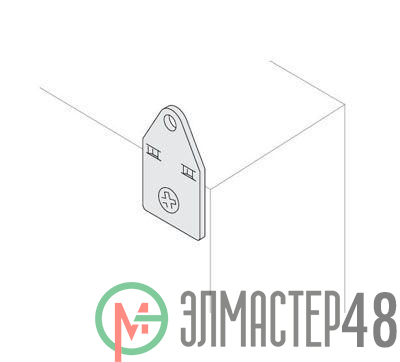 Петли монтаж. для шкафов SR IP65 (уп.4шт) ABB AA1206