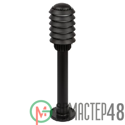 Светильник садово-парковый НТУ 01-60-014 Поллар IP54 E27 max60Вт h650мм напольный черн. ЭРА Б0057487