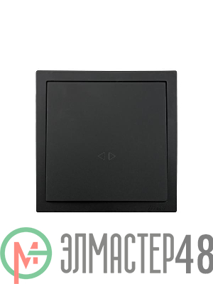 Выключатель 1-кл. перекрестный СП ZIMA IP20 10А безвинт. зажим черн. бархат LEZARD 704-4288-107QC
