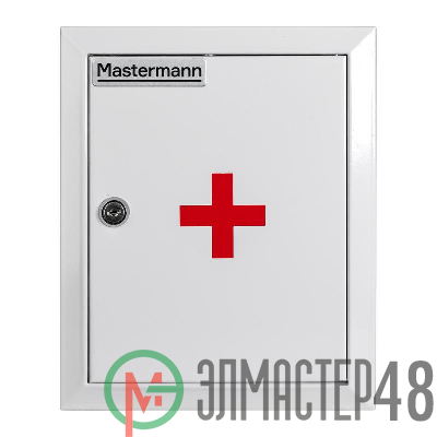 Шкаф аптечный навесной 220х270х140мм IP31 Mastermann 00-00015178