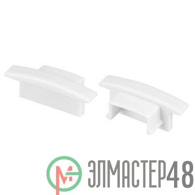 Заглушка LINE-2308-F глухая WHITE пластик (комплект) Arlight 044239