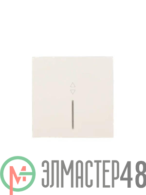 Выключатель проходной 1-кл. с индик. СП ZIMA IP20 10А безвинт. зажим слон. кость LEZARD 704-9088-114QC