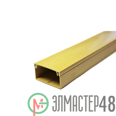 Кабель-канал 40х16 L2000 пластик с двойным замком сосна УралПак КК-3140016-048