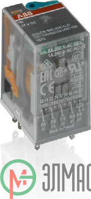 Реле CR-M230AC2 230B AC 2ПК (12A) ABB 1SVR405611R3000