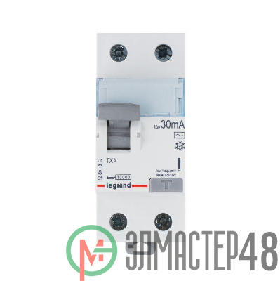 Выключатель диф. тока 2п 40А 30мА тип AC TX3 Leg 403001