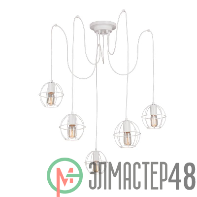 Люстра 5xE27 макс. 40Вт Vitaluce V4885-0/5S