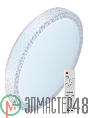 Светильник светодиодный PREMIUM SAPHIR 75Вт 230В 3000-6500К 6000лм IP40 495х115мм управляемый настенно-потолоч. КОСМОС KSSaph75W