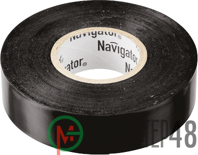 Изолента ПВХ 15мм (рул.10м) черн. NIT-B15-10/BL Navigator 71229