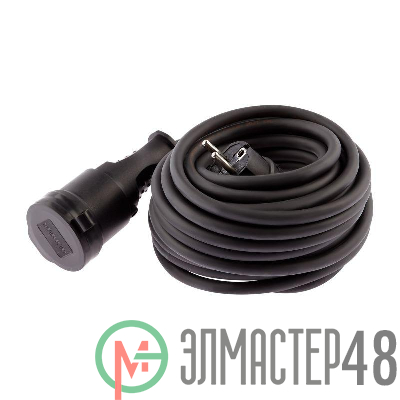 Удлинитель-шнур 1х10м с заземл. 16А IP44 UPx-1e-3х1.5-10m-IP44(KG) КГ 3х1.5 (бухта) Эра Б0050857