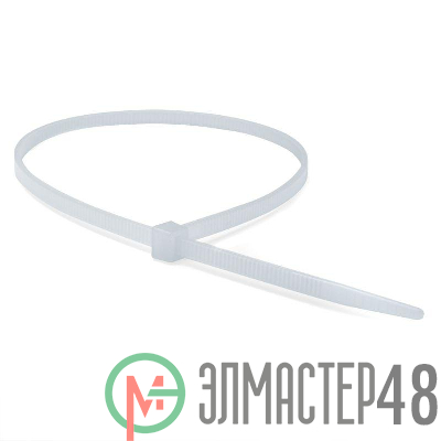 Хомут кабельный 2.5х135 полиамид бел. (уп.100шт) DKC 25205