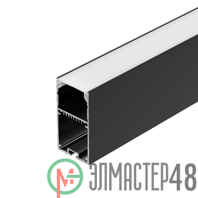 Профиль LINE-S-3667-3000 BLACK L3000 алюм. Arlight 042903