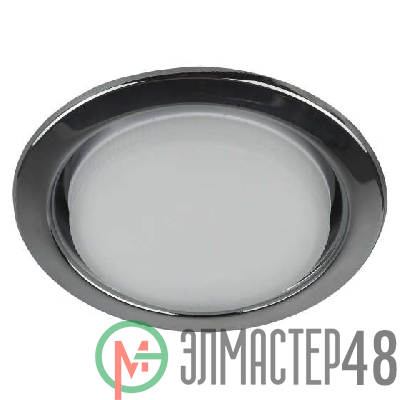 Светильник KL35 BK-10 под лампу Gx53 13Вт 220В  черн. металл (уп.10шт) ЭРА Б0033036