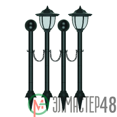 Светильник садовый USL-S-181/PT720 LANTERN SET02 на солнечной батарее (уп.2шт) IP44 Uniel UL-00003132