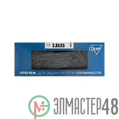 Саморез 3.8х35 гипсокартон-дерево (уп.200шт) коробка Tech-Krep 102122