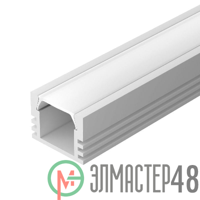 Профиль PDS-S-2000 ANOD White алюм. L2000 Arlight 018270
