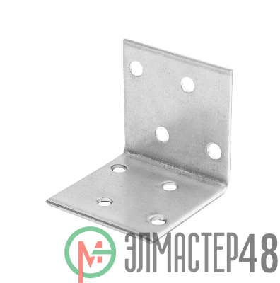 Угол крепежный равносторонний 40Х60х60 цинк Tech-Krep/Zitar 126386