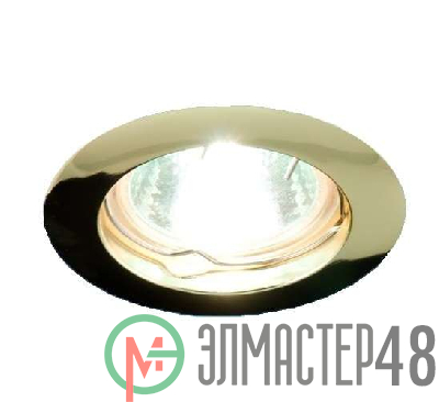 Светильник Gamma 51 0 04 литой неповорот. MR16 зол. ИТАЛМАК IT8009