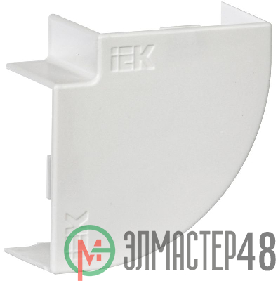 Поворот на 90 град. КМП 60х40 ЭЛЕКОР (уп.4шт) ИЭК CKMP10D-P-060-040-K01