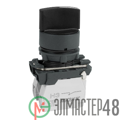 Переключатель OptiSignal D22 C5-S-25 2 положения пластик 1НО+1НЗ XB5AD25 КЭАЗ 332185