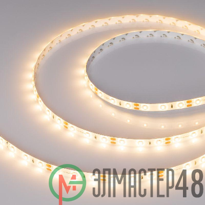 Лента светодиодная RTW-SE-A60-8mm 12V Warm 3000К 4.8Вт/м IP65 2835 герметичная (уп.5м) Arlight 014795(2)