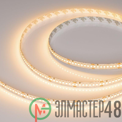 Лента светодиодная UL-A200-10mm 24V Warm 2700К 20Вт/м IP20 2835 высок. эффект.150лм/Вт (уп.5м) Arlight 037222