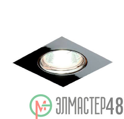 Светильник Ferrum 51 3 05 с галоген. лампой литой поворот. MR16 хром ИТАЛМАК IT8006