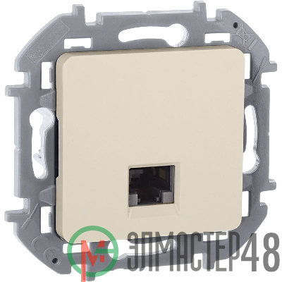 Розетка информационная RJ45 Inspiria CAT.6 UTP сл. кость Leg 673831