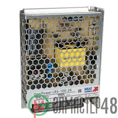 Блок питания панельный OptiPower LRS 100-12 8.5A КЭАЗ 328878