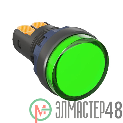 Индикатор сигнальный со встроенным диодом 220В зел. DKC M22L-F220GPP