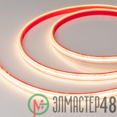 Лента светодиодная COB-PS-X544-10mm 24V Warm 3000К 11.5Вт/м IP67 CSP герметичная (уп.5м) Arlight 031909(2)