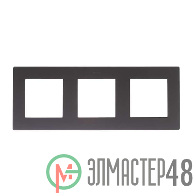 Рамка 3-м Simon24 графит 2400630-038